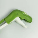 Green dino chopsticks kids training set for dining room