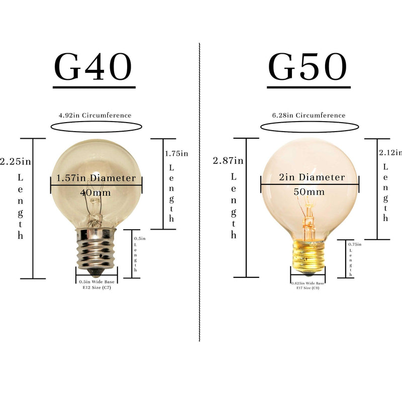 Green G40 Light Bulbs