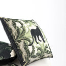Green jungle black panther premium cushion cover living room decor