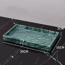 Green marble bathroom set with gold accents bathroom accessories