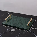 Green marble bathroom set with gold accents bathroom accessories