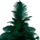 Green Ostrich Feather Christmas Tree