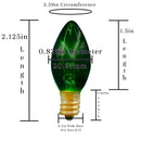 Green Outdoor String Lights