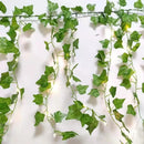 Green silk artificial ivy hanging garland garden decor