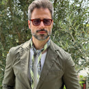 Filippo - Silk Neckerchief - Green
