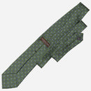 Siracusa - Printed Silk Tie - Green