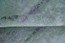 Green, Silver, Gray and Charcoal Modern Abstract Hand knotted 6x9 Wool and Viscose area Rug