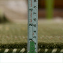Green Tribal Center Pattern Hand Loomed Wool Area Rug