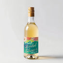 Green Watercolor Mini Wine Label