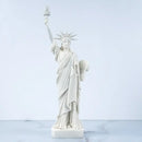 Green & white liberty statue model office desk decor