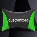 GTRacing Customize Headrest Upgrade Options: Word Art