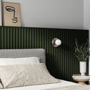 Paintable Wide Ribbed Wall Panels