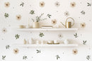 Watercolor Foliage and Leaves - Fabric Nursery Wall Art Decals