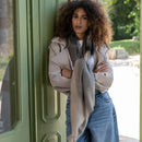 Vicenza - Wool Scarf - Grey