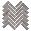 Mood Wood Glazed Herringbone Mosaic Tile 12"x15"