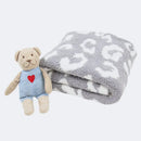 Luxe Animal Print Blanket
