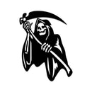 Grim Reaper Metal Wall Art – Gothic Halloween Spooky Dark Home Decor