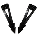 Ground Metal Stakes for 12V Fixtures - Spike Mount with 1/2" NPT Thread- Pack(2)