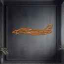 F-14 Tomcat Metal Neon Aircraft Wall Art - NCN0036