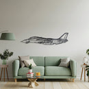 F-14 Tomcat Metal Aircraft Wall Art - NCP0073