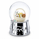 Kittens in a Basket Glass Water Snow Globe