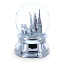New York City Skyline with Silver Base Water Snow Globe