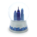 Philadelphia Skyline Glass Water Snow Globe