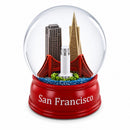 San Francisco Skyline with Iconic Landmarks Glass Water Snow Globe