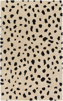 Guiseley Dalmatian Hand Tufted Wool Area Rug