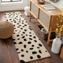 Guiseley Dalmatian Hand Tufted Wool Area Rug