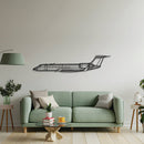 G550 Metal Aircraft Wall Art - NCP0089