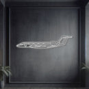 G650 Metal Neon Aircraft Wall Art - NCN0047