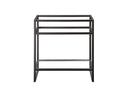 James Martin Boston 31.5" Console Base, Matte Black