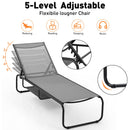 Ainfox 2 pcs Patio Lounge Chair Outdoor, Pool Lounge Chairs