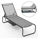 Ainfox 2 pcs Patio Lounge Chair Outdoor, Pool Lounge Chairs