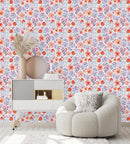 Stylish Brightly Floral Wallpaper Smart