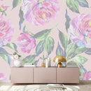 Light Peonies Wallpaper