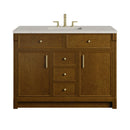 James Martin Bellshire 48" Single Bathroom Vanity, Honey Oak