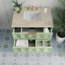James Martin Emmeline 36" Single Bathroom Vanity, Pistachio