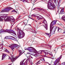 Stylish Pink and Purple Leaves Wallpaper Vogue Select