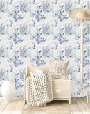 Fashionable Leaves Wallpaper Tasteful