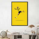 Haaland Yellow Canvas