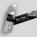Hairstylist Chalkboard Water Bottle Labels
