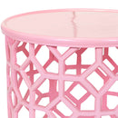 Steyregg Pastel Pink End Table