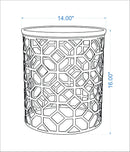 Steyregg Bright Orange End Table