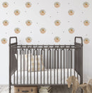 Boho Sunshines - Fabric Nursery Wall Art Decals