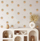 Boho Sunshines - Fabric Nursery Wall Art Decals
