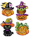 Halloween 137CS Counted Cross-Stitch Kit