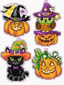 Halloween 137CS Counted Cross-Stitch Kit