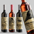 Halloween Apothecary Wine Label Set